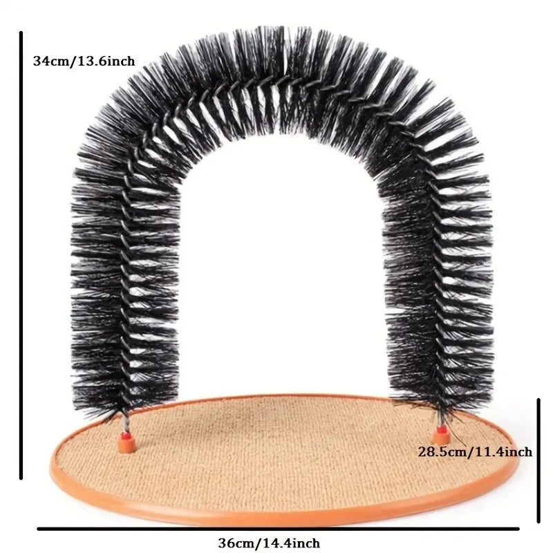 Arc Brosse Auto-Massant - Toilettage et Grattage - LePetitChat